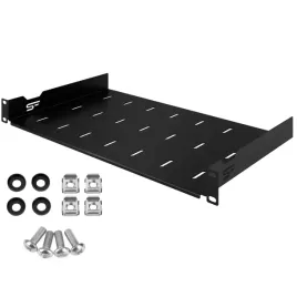 polka-rack-19-1u-270-mm-stala-standard-czarna-stalflex