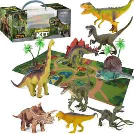 zestaw-dinozaurow-w-kuferku-mata-drzewa-pojemnik-9-figurek