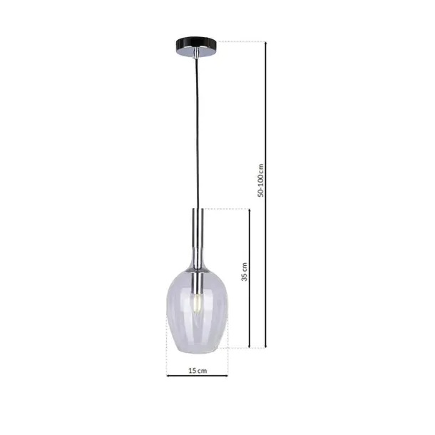 lampa-wiszaca-tango-clear-1xe14-waga-z-opakowaniem-5-kg