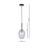 lampa-wiszaca-tango-clear-1xe14-waga-z-opakowaniem-5-kg