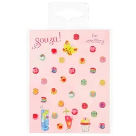 souza-kolczyki-samoprzylepne-naklejane-na-uszy-dla-dzieci-wakacje-i-owoce