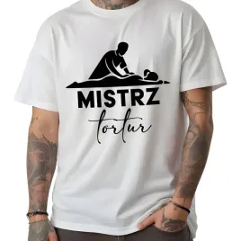 koszulka-meska-t-shirt-bialy-mistrz-tortur-modny-dla-kolegi-chlopaka-rozm-l