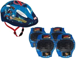 kask-dzieciecy-regulowany-52-56-ochraniacze-rower-hulajnoga-avengers-mickey