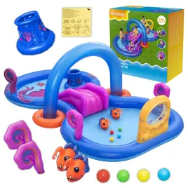 basen-ze-zjezdzalnia-plac-zabaw-dmuchany-zraszacz-akcesoria-bestway-53167