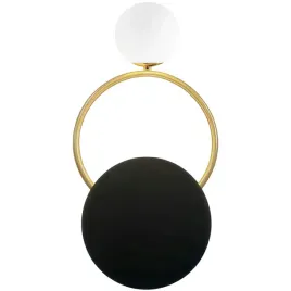 lampa-kinkiet-czarny-zloty-biala-szklana-kula-sciennny-kolo-obrecz-g9-ring