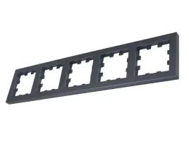 ramka-5-modulowa-do-gniazdek-i-wlacznikow-visio-s55-antracyt