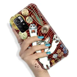 etui-do-xiaomi-poco-m4-pro-5g-mocne-zabawne-zwierzeta-pink-funny-hit-wzory
