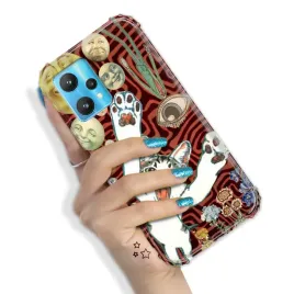 etui-do-realme-9-pro-pancerne-trendy-zabawne-zwierzeta-pink-funny-hit-wzory