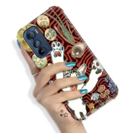 etui-do-motorola-edge-30-pancerne-trendy-zabawne-zwierzeta-pink-funny-wzory