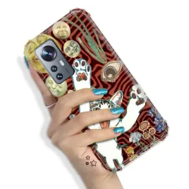 etui-do-xiaomi-12-5g-pancerne-trendy-zabawne-zwierzeta-pink-funny-hit-wzory