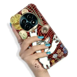 etui-do-realme-13-pro-plus-5g-mocne-zabawne-zwierzeta-pink-funny-hit-wzory