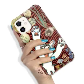 etui-do-iphone-12-mini-pancerne-trendy-zabawne-zwierzeta-pink-funny-wzory