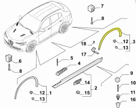 nakladka-nadkola-tyl-lewy-alfa-romeo-stelvio-nowa-oryginalna