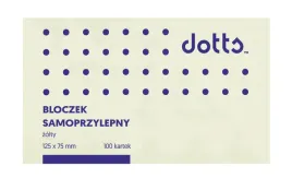 bloczek-samoprzylepny-dotts-75x125-zolty-100-kartek-ns125-75-d