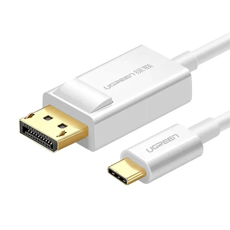 kabel-usb-c-ugreen-display-port-15m-bialy-stan-nowy