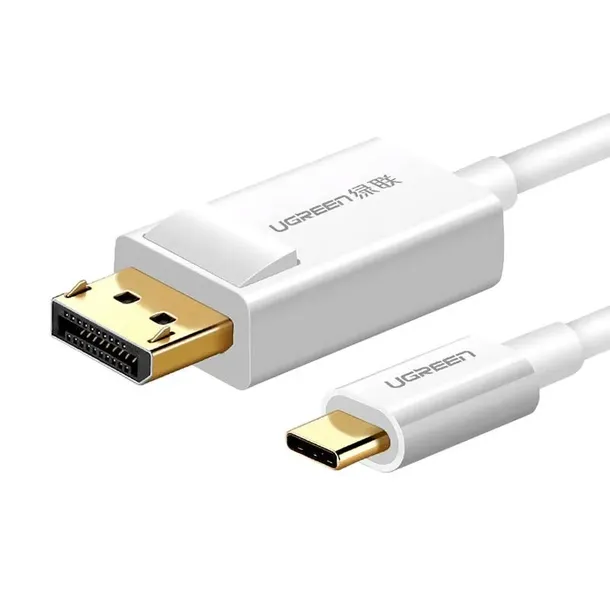 kabel-usb-c-ugreen-display-port-15m-bialy-stan-nowy