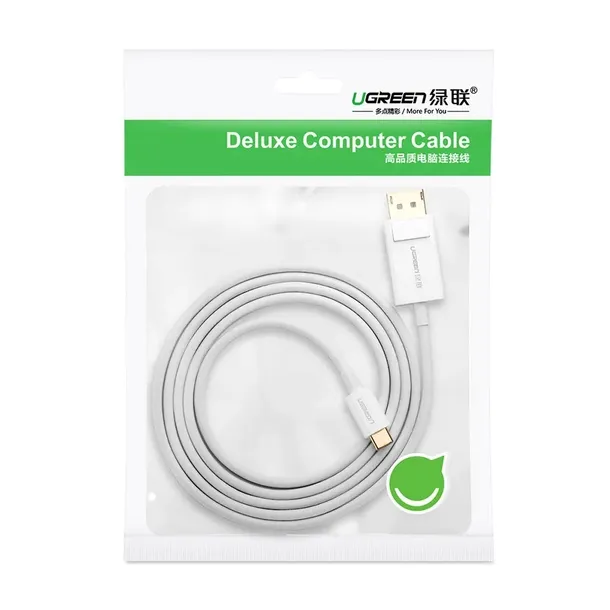 kabel-usb-c-ugreen-display-port-15m-bialy-stan-nowy-marka-ugreen