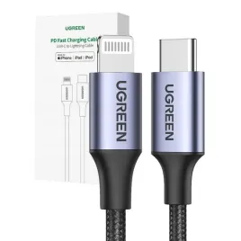 kabel-lightning-do-usb-c-ugreen-pd-3a-us304-1-5m-czarny