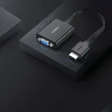 adapter-hdmi-do-vga-ugreen-mm103-16cm-czarny-waga-z-opakowaniem-0-05-kg