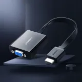 adapter-hdmi-do-vga-ugreen-mm103-16cm-czarny-certyfikat-ce-stan-nowy