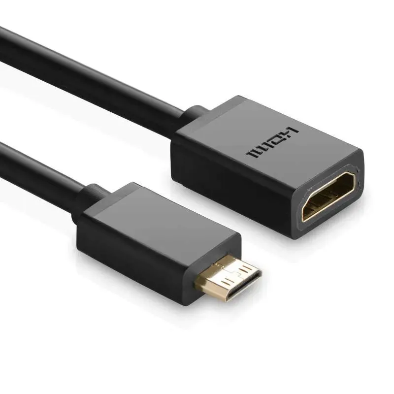 adapter-ugreen-20137-mini-hdmi-do-hdmi-22cm-czarny