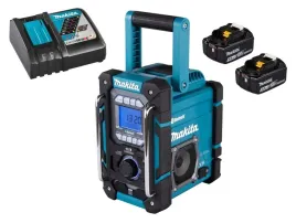 makita-aku-radio-budowlane-bluetooth-lxt-18v-2x5ah-bl1850-dc18rc-dmr300