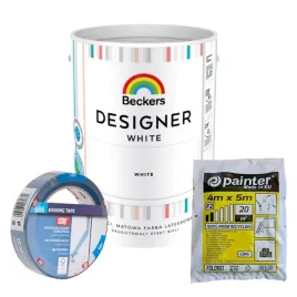 zestaw-malarski-beckers-designer-white-5l-biala-farba-lateksowa-folia-tasma