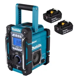 makita-aku-radio-budowlane-bluetooth-lxt-18v-2x6ah-bl1860-dmr300