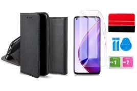 etui-do-realme-gt-master-case-magnes-book-czarny-zestaw-folia-hydrozelowa