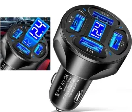 szybka-mocna-ladowarka-samochodowa-4-usb-31a-rozdzielacz-66w-led-wyswietl