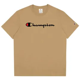 koszulka-meska-champion-ss-tee-bezowa-220256-ms091-m