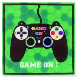 papierowe-serwetki-na-urodziny-dla-gracza-gamer-gracz-game-on-12-szt-33-cm