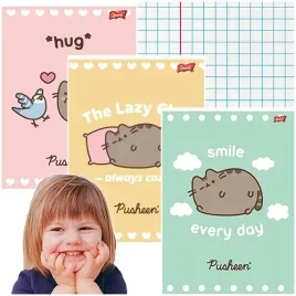 zeszyt-a5-kratka-32-kartki-laminowany-unipap-majewski-pusheen-kotek-3-szt