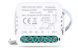 gise-smart-pojedynczy-modul-przekaznikowy-bezpotencjalowy-niskonapieciowy-w