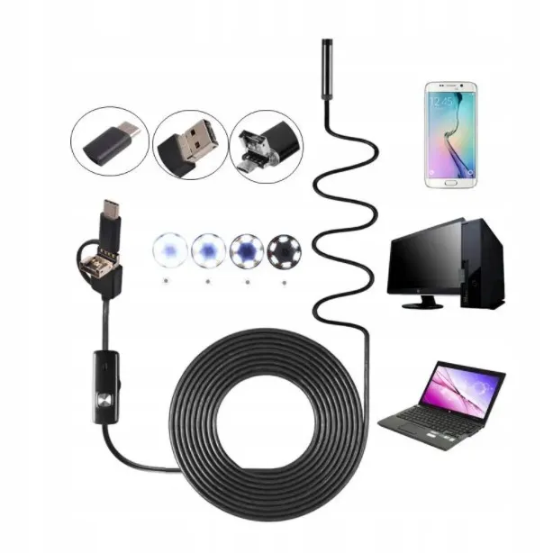 kamera-endoskopowa-android-pc-usb-c-micro-usb-10m-stan-nowy