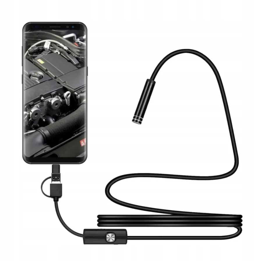 kamera-endoskopowa-android-pc-usb-c-micro-usb-10m-stan-nowy