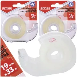tasma-samoprzylepna-z-dyspenserem-office-products-19mm-x-33m-2-szt