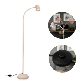 lampa-podlogowa-do-czytania-salon-sypialnia-bezowa-gu10-ruchoma-glowica
