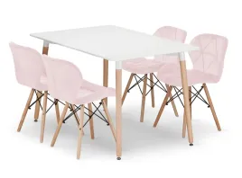zestaw-stol-prostokatny-adria-120x80-bialy-4-krzesla-lago-rozowe