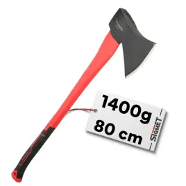 siekiera-z-trzonkiem-fiberglass-80-cm-1400-g-stal-c45-52-hrc-wlokno-szklane