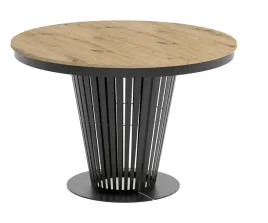 stol-okragly-rozkladany-elantra-100-176-nogi-metal-czarne-blat-artisan