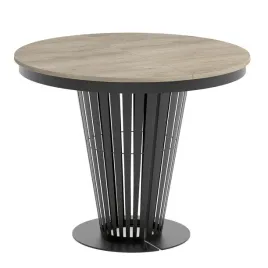 stol-okragly-rozkladany-elantra-100-176-nogi-metal-czarne-blat-terracota