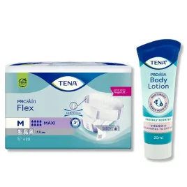 tena-flex-maxi-pieluchomajtki-m-nietrzymanie-moczu-22szt-balsam-ciala-20ml