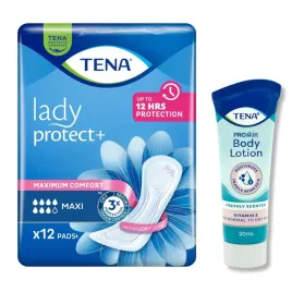 zest-tena-lady-maxi-podpaski-wkladki-chlonne-kobiet-12szt-balsam-ciala-20ml