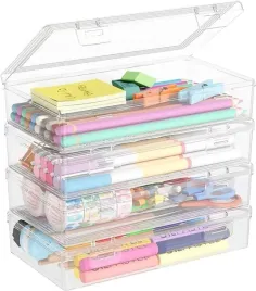 4x-plastikowy-organizer-na-biurko-szkola-biuro-artykuly-plastyczne-biurowe