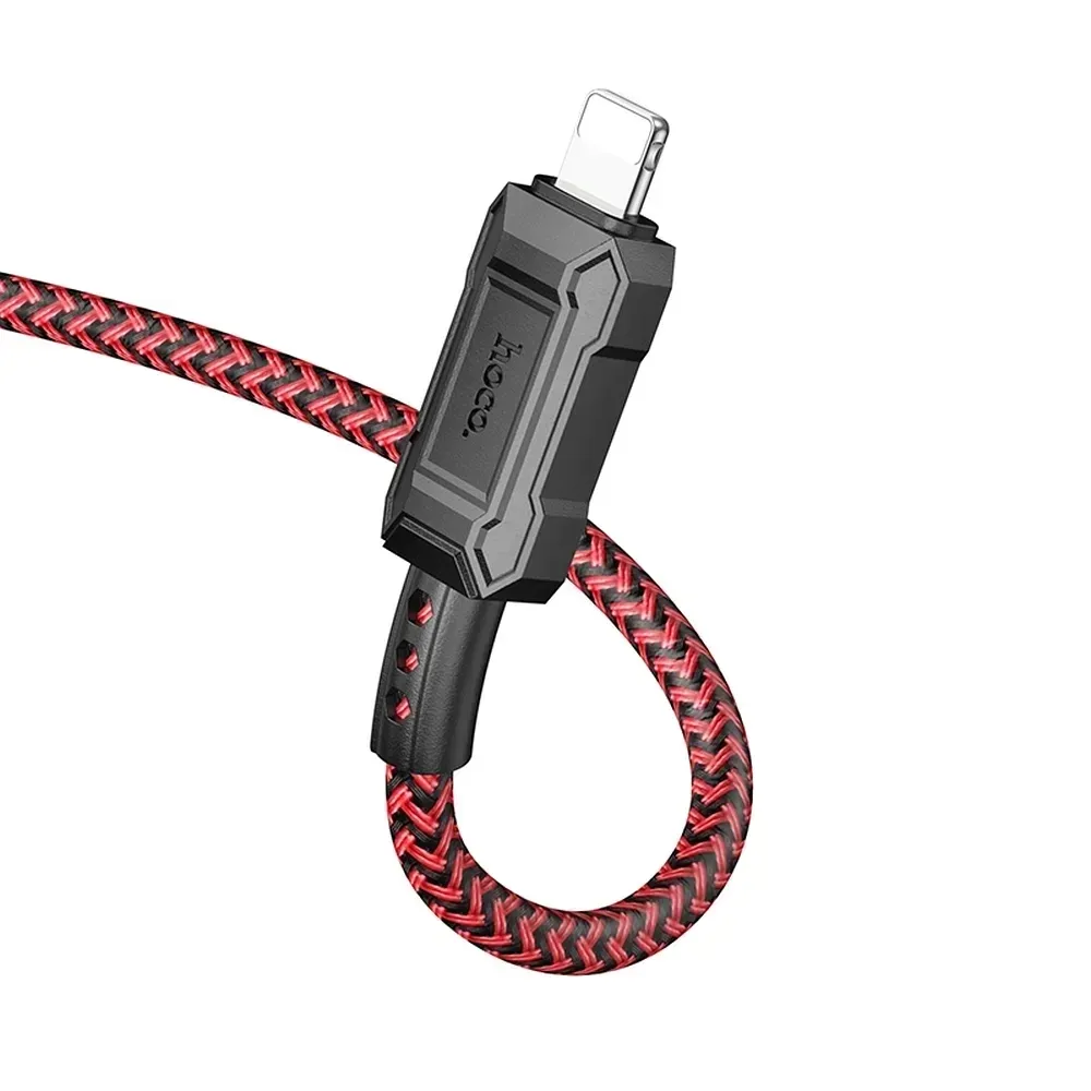 kabel-hoco-usb-apple-lightning-1-m-czerwony-stan-nowy