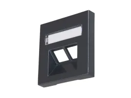 plytka-centralna-do-gniazda-rj45-podwojna-visio-s55-antracyt