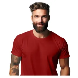 koszulka-meska-t-shirt-dla-mezczyzny-bawelniana-xl-czerwona-jakosc