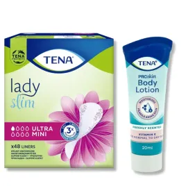 tena-lady-slim-ultra-mini-wkladki-podpaski-kobiet-48szt-balsam-ciala-20ml