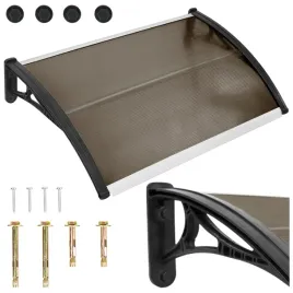 daszek-nad-drzwi-wejsciowe-zadaszenie-balkonu-lukowy-poliweglan-braz-100x60